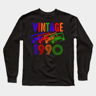 Vintage 1990 Long Sleeve T-Shirt